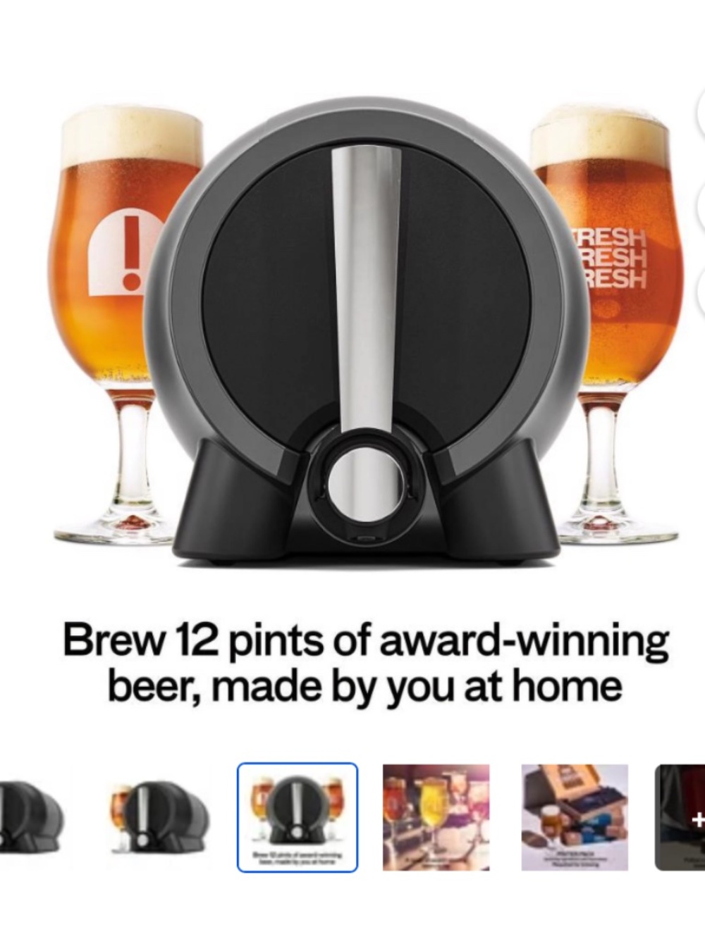 Pinter (No ratings yet) BEER PINTER MCHN GRY 14"(Pack of 1)